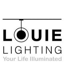 LOUIE LIGHTING YOUR LIFE ILLUMINATED logo