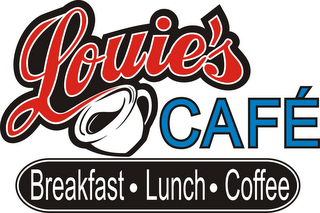 LOUIE'S CAFÉ BREAKFAST· LUNCH· COFFEE logo