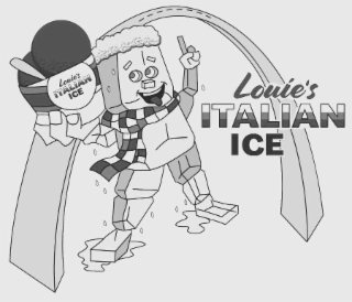 LOUIE'S ITALIAN ICE LOUIE'S ITALIAN ICE logo