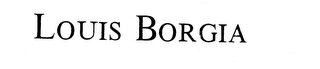 LOUIS BORGIA logo