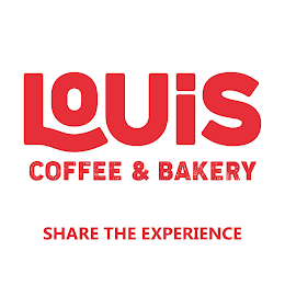 LOUIS COFFEE & BAKERY SHARE THE EXPERIENCE logo