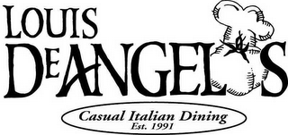 LOUIS DEANGELO'S CASUAL ITALIAN DINING EST. 1991 logo