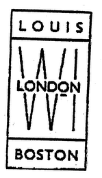 LOUIS WI LONDON BOSTON logo