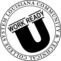LOUISIANA COMMUNITY & TECHNICAL COLLEGE SYSTEM WORK READY U logo