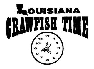 LOUISIANA CRAWFISH TIME logo