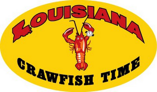 LOUISIANA CRAWFISH TIME logo