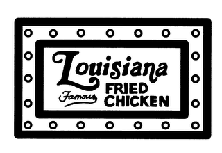 LOUISIANA FAMOUS FRIED CHICKEN logo