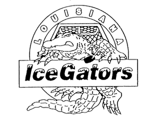 LOUISIANA ICE GATORS logo
