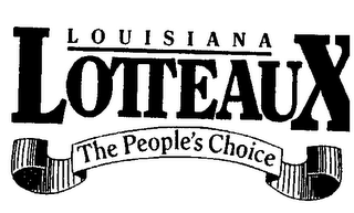 LOUISIANA LOTTEAUX THE PEOPLE'S CHOICE logo