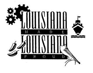 LOUISIANA MADE LOUISIANA PROUD logo