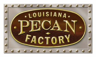 LOUISIANA PECAN FACTORY logo