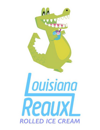 LOUISIANA REAUXL ROLLED ICE CREAM logo