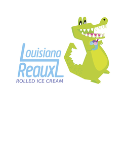 LOUISIANA REAUXL ROLLED ICE CREAM logo