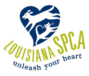 LOUISIANA SPCA UNLEASH YOUR HEART logo