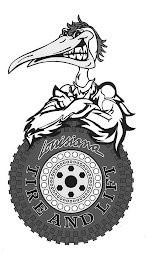 LOUISIANA TIRE AND LIFT logo