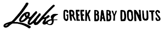 LOUKS GREEK BABY DONUTS logo