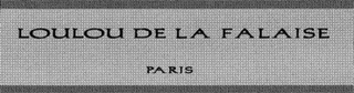 LOULOU DE LA FALAISE PARIS logo