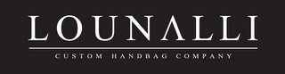 LOUNALLI CUSTOM HANDBAG COMPANY logo