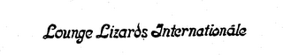 LOUNGE LIZARDS INTERNATIONALE logo