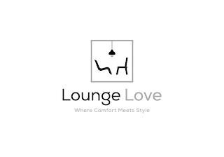 LOUNGE LOVE WHERE COMFORT MEETS STYLE logo