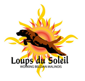 LOUPS DU SOLEIL WORKING BELGIAN MALINOIS logo