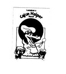 LOUSIANA'S CAJUN HELPER BRAND logo