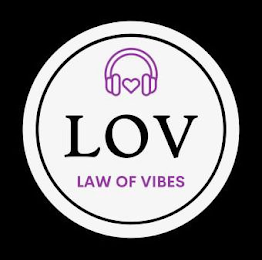 LOV LAW OF VIBES logo