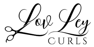 LOV LEY CURLS logo