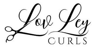 LOV LEY CURLS logo