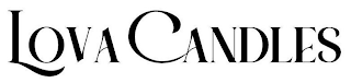 LOVA CANDLES logo