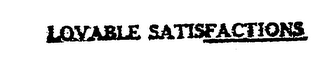 LOVABLE SATISFACTIONS logo