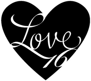 LOVE 16 logo