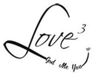 LOVE 3 GOD ME YOU logo