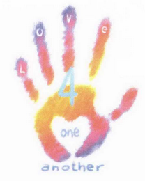 LOVE 4 ONE ANOTHER logo