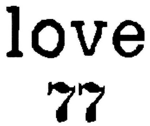 LOVE 77 logo