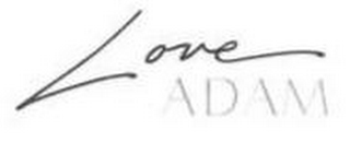 LOVE ADAM logo