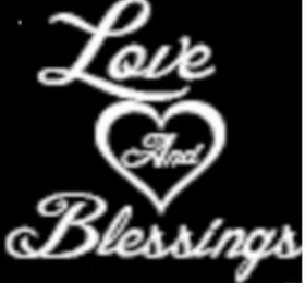 LOVE AND BLESSINGS logo