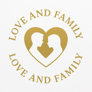 LOVE AND FAMILY logo