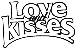 LOVE AND KISSES logo