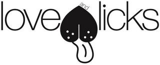 LOVE AND LICKS logo