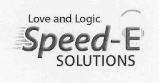 LOVE AND LOGIC SPEED-E SOLUTIONS logo