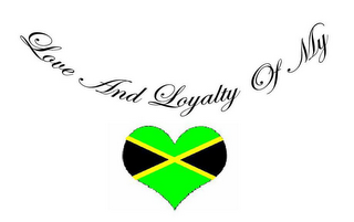 LOVE AND LOYALTY OF MY logo