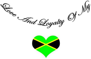 LOVE AND LOYALTY OF MY logo