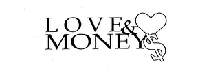 LOVE AND MONEY logo