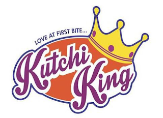 LOVE AT FIRST BITE... KUTCHI KING logo
