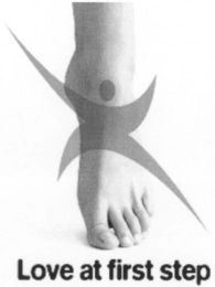 LOVE AT FIRST STEP logo