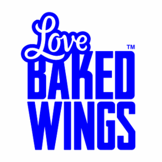 LOVE BAKED WINGS logo