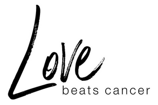 LOVE BEATS CANCER logo
