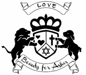 LOVE BEAUTY FOR ASHES logo