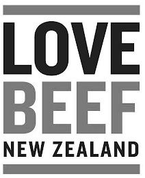 LOVE BEEF NEW ZEALAND logo